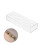 (M, 18 holes) Clear Acrylic Flower Vase Rectangular Floral Centerpiece For Dining Table(with Light) 1