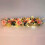 (M, 16 holes) Clear Acrylic Flower Vase Rectangular Floral Centerpiece For Dining Table(with Light) 4