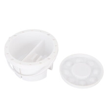 Collapsible Paint Brush Washer and Foldable Water Cup with Portable Brush Holder for Watercolor Acrylic Oil Painting