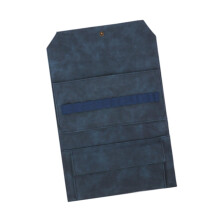 Travel Organizer Case Navy Blue Knitting Needle Storage Bag Foldable MultiTool Crochet Hook Holder