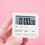 Kitchen Timers for Cooking with Count Up Countdown Timer, Study Timers for Classroom Teacher Supplies.(White) 3
