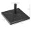 Outsunny Base de Sombrilla Negro 51 x 51 x 32 cm 3