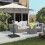 Outsunny Base de Sombrilla Negro 51 x 51 x 32 cm 6