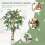 Homcom Ficus Artificial Verde 65 x 65 x 150 cm 4