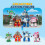 SBSG Robocar Poli 4 Pack Poli + Amber + Roy + Helly Transforming Robot Toys, 4" Transformable Action 2