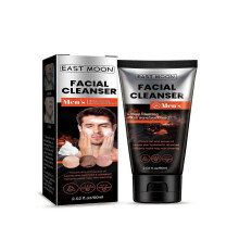 Limited time!!East Moon Men's Volcanic Rock Facial Cleanser - Deep Cleansing for Acne And Blackheads, Pore Care And Oil Control
