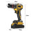 Cordless Drill Brushless Impact Driver Set 52Nm Combi Kit + 2*Batteries & Bits 8