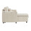 L Shaped Sleeper Sofa Couches with Armrest Storage 6