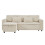 L Shaped Sleeper Sofa Couches with Armrest Storage 7