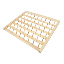 Wooden Thread Rack for Sewing and Embroidery, Compact Organizer Stand for Tangle Thread Storage