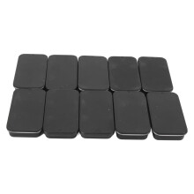 10 Pcs Metal Slide Tin Containers Leakproof Durable Reusable Mini Boxes for Lip Balm Mints Travel