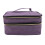 Sewing Accessories Organizer Double Layer Storage Bag with Multiple Compartments for Travel Use Purple 1