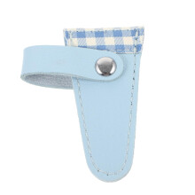 Leather Scissor Covers for Sewing and Crafts, Multicolor Protective Sleeves with Durable Blade Protection