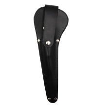 Leather Scissor Case for Sewing and Grooming with Blade Protection Design and Durable Travel Storage