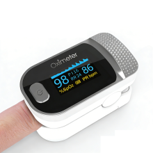 Pulse Oximeter Blood Oxygen Saturation Monitor SPO2 PR PI RR Finger Monitor for Child Adult with LED Display