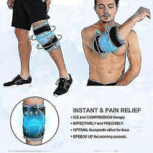 Ice Pack for Knee Pain Relief, Reusable Gel Ice Wrap for Leg Injuries, Swelling, Knee Replacement Surgery, Cold Compress Therapy
