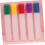 Knitting Needle Storage Case Set 5pcs Durable Plastic Tubes with Secure Snap Closure and Assorted Colors 3