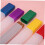 Knitting Needle Storage Case Set 5pcs Durable Plastic Tubes with Secure Snap Closure and Assorted Colors 4