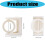 Multipurpose Rotating Clip For Drying Rack Quick Setups-6 4