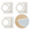 Multipurpose Rotating Clip For Drying Rack Quick Setups-6 6