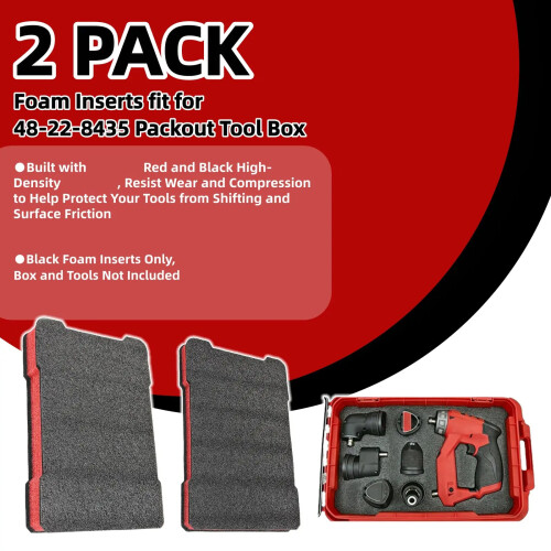 3Pcs Foam Padding 12x8inch Polyurethane Shock Absorption-50 1
