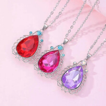 New Sofia Magic Gem Necklace Princess Amulet Children's Girls' Pendant A2839-1