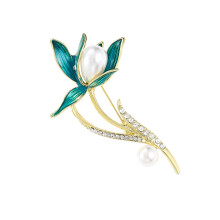 Sierlijke magnolia's bloem broche tulpen pin decoratie-Groente