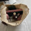 Modische, freundliche Strohhandtasche, geräumiges Design,-Khaki 2