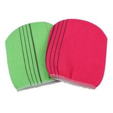 3pcs DoubleSided Exfoliating Bath Gloves for Body Scrub, Soft Skin Renewal, QuickDry Design