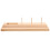 Wooden Thread Spool Holder WallMounted Sewing Thread Organizer for Quilting and Embroidery Projects 1