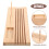 Wooden Thread Spool Holder WallMounted Sewing Thread Organizer for Quilting and Embroidery Projects 3