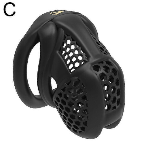 (Black 3) 2025 Male Chastity Device Security New Stimulation and Pleasure Multiple Functions