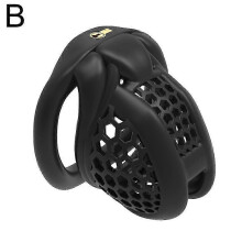 (Black 2) 2025 Male Chastity Device Security New Stimulation and Pleasure Multiple Functions