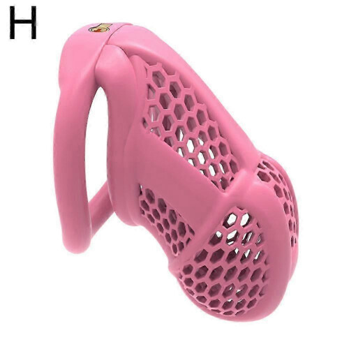 (Pink 4) 2025 Male Chastity Device Security New Stimulation and Pleasure Multiple Functions