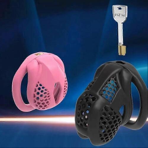 (Black 1) 2025 Male Chastity Device Security New Stimulation and Pleasure Multiple Functions 1