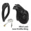 (Black 1) 2025 Male Chastity Device Security New Stimulation and Pleasure Multiple Functions 4