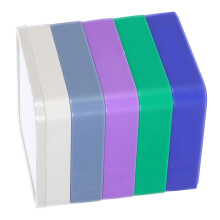 Colored Watch Parts Storage Box Small Plastic Organizer Tray with MultiCompartment ColorCoded Design