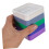 Colored Watch Parts Storage Box Small Plastic Organizer Tray with MultiCompartment ColorCoded Design 4