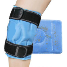 Ice Pack for Knee Pain Relief, Reusable Gel Ice Wrap for Leg Injuries, Swelling, Knee Replacement Surgery, Cold Compress Therapy (hy)