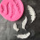 Feather Sugar Silicone Mold Fondant Mold Cake Decorating Tools 1