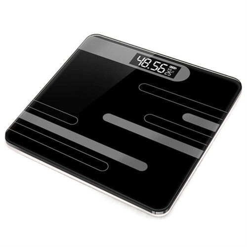 Smart Glass Digital Bathroom Scale with LCD Display, Accurate Weight Sensor and Auto Off