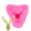 Deer Head Silicone Fondant Cake Mold(Pink) 1