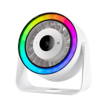 Desktop hoge snelheid circulerende koelventilator Desktop-Wit