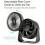 Desktop hoge snelheid circulerende koelventilator Desktop-Wit 7