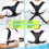 Adjustable Posture Corrector Back Brace for Upper Back and Shoulder Support XS Lightweight Breathable Design 3