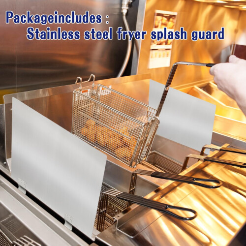 Professional Kitchen Splatter Tool For Deep Frying Heat 1