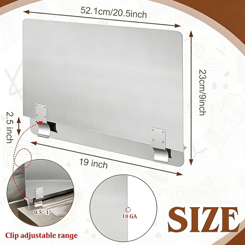 Professional Kitchen Splatter Tool For Deep Frying Heat 2