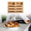 Useful Wooden Kitchen Storage For Metal Sheet Plastic Wrap And 2