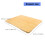 Permanent cookware Slide Tray With Grip Texture And-Yellow 4