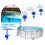 Action de boucle entière personnalisable de distributeur de-Bleu 5